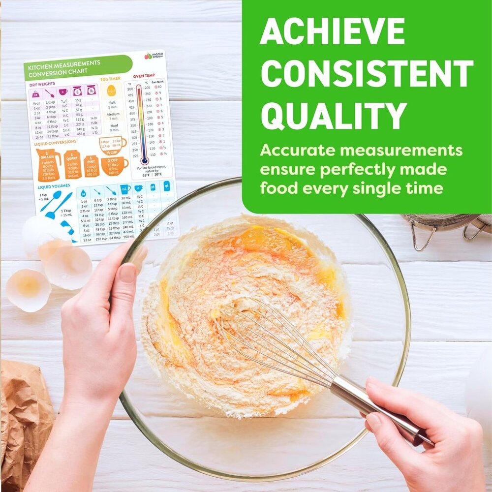 Kitchen Conversion Chart Magnet - Measurements Co… - image 4